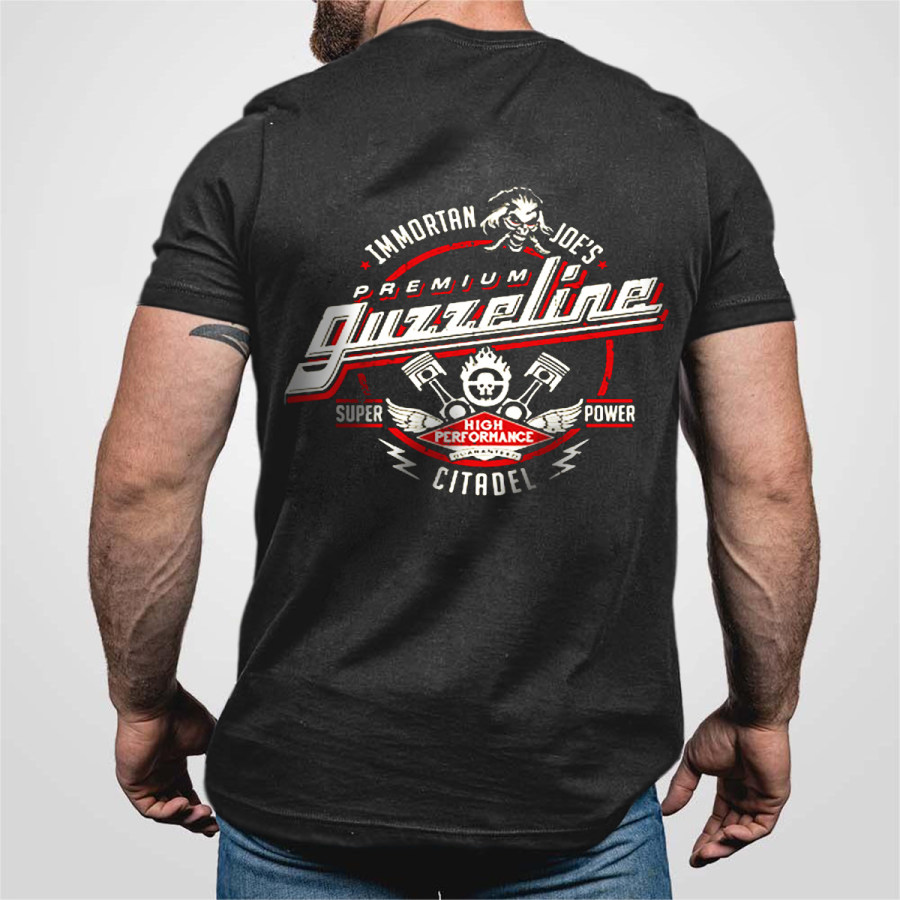 

Men's Vintage Motorcycle Short Sleeve T-Shirt