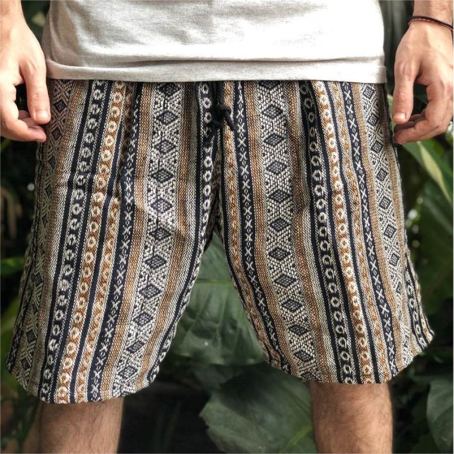 

Men's Retro Bohemian Ethnic Board Shorts