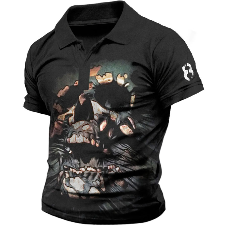 

Men's Vintage Skull Short Sleeve T-Shirt