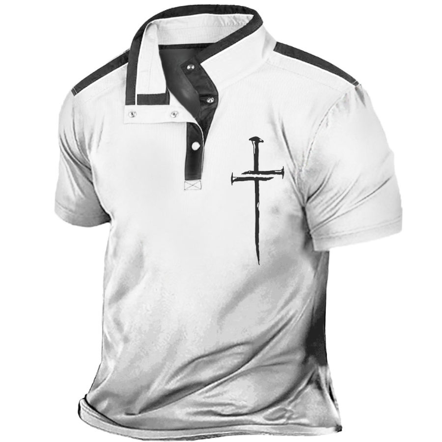 

Men's Vintage Cross Short Sleeve T-Shirt