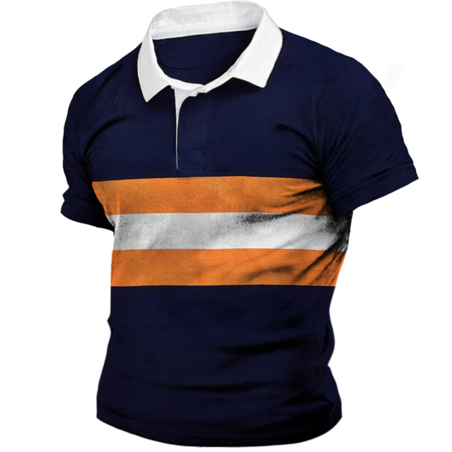 

Men's Vintage Polo Short Sleeve T-Shirt