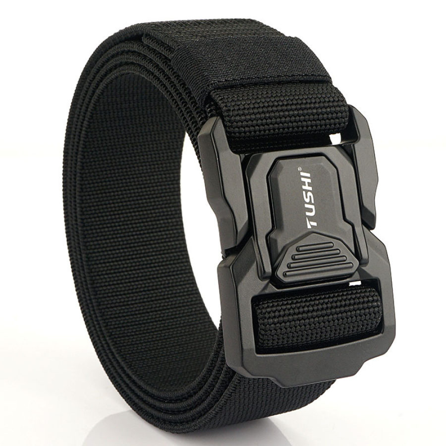 

Men's Outdoor Aluminum Buckle Tactical Nylon Belt