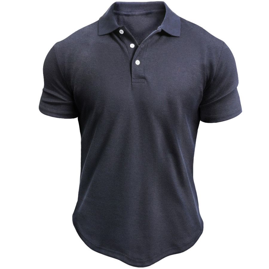 

Men's Vintage Polo Short Sleeve T-Shirt