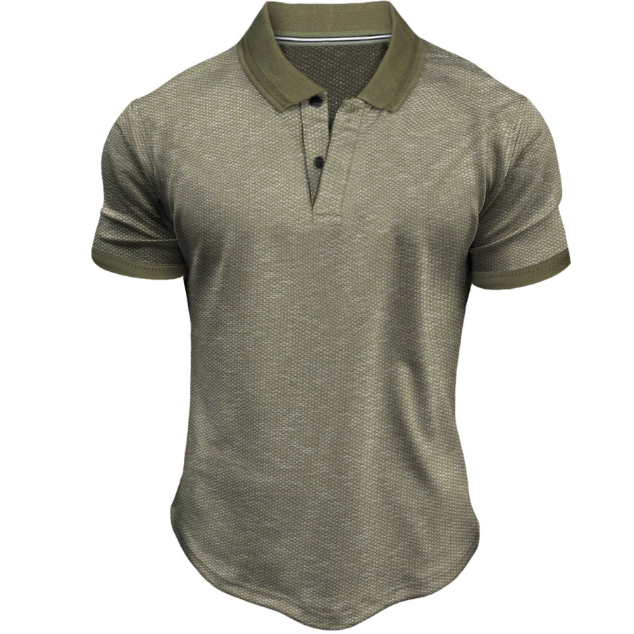 

Men's Vintage Polo Short Sleeve T-Shirt