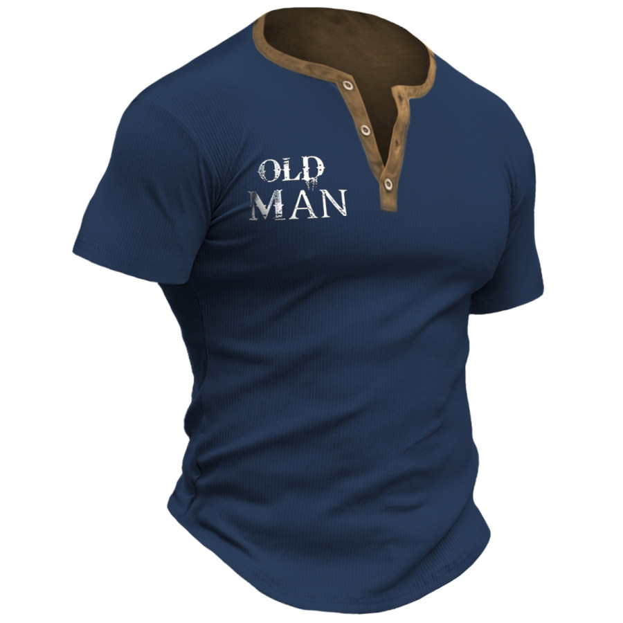 

Men's Vintage OLD MAN Short Sleeve T-Shirt