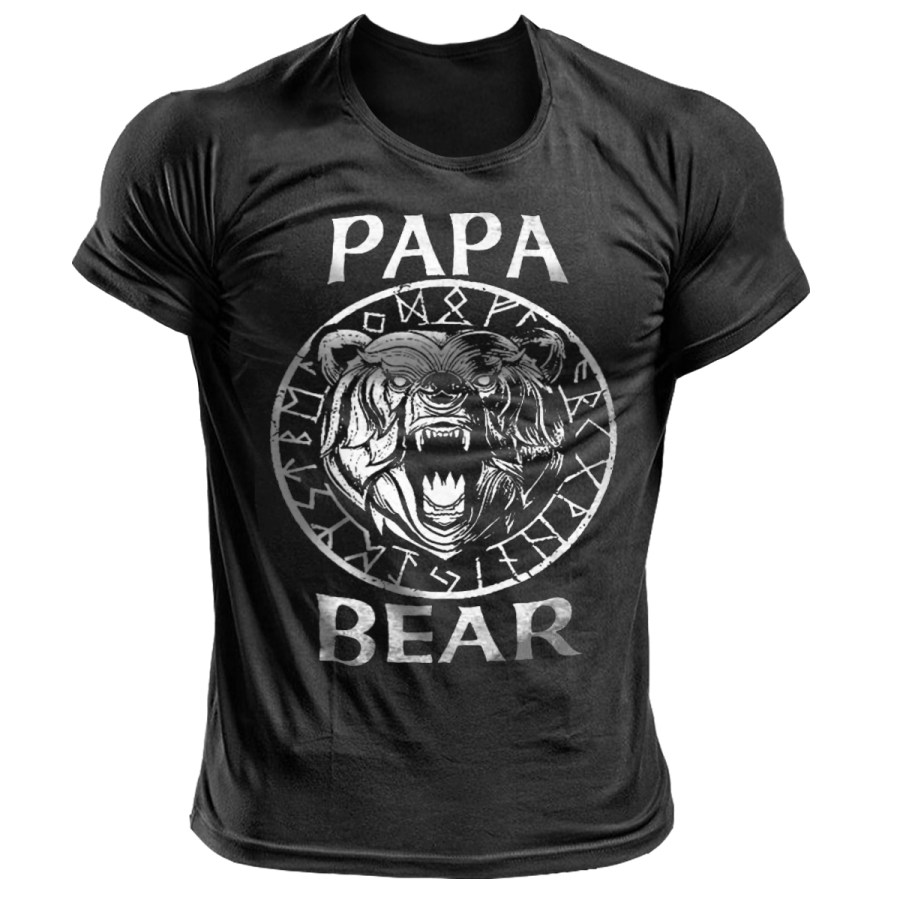 

Men's Vintage PAPA BEAR Short Sleeve T-Shirt