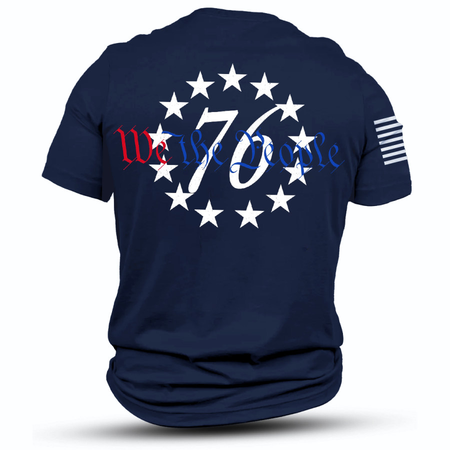 

Men's 76 We The People Outdoor Short Sleeve T-Shirt