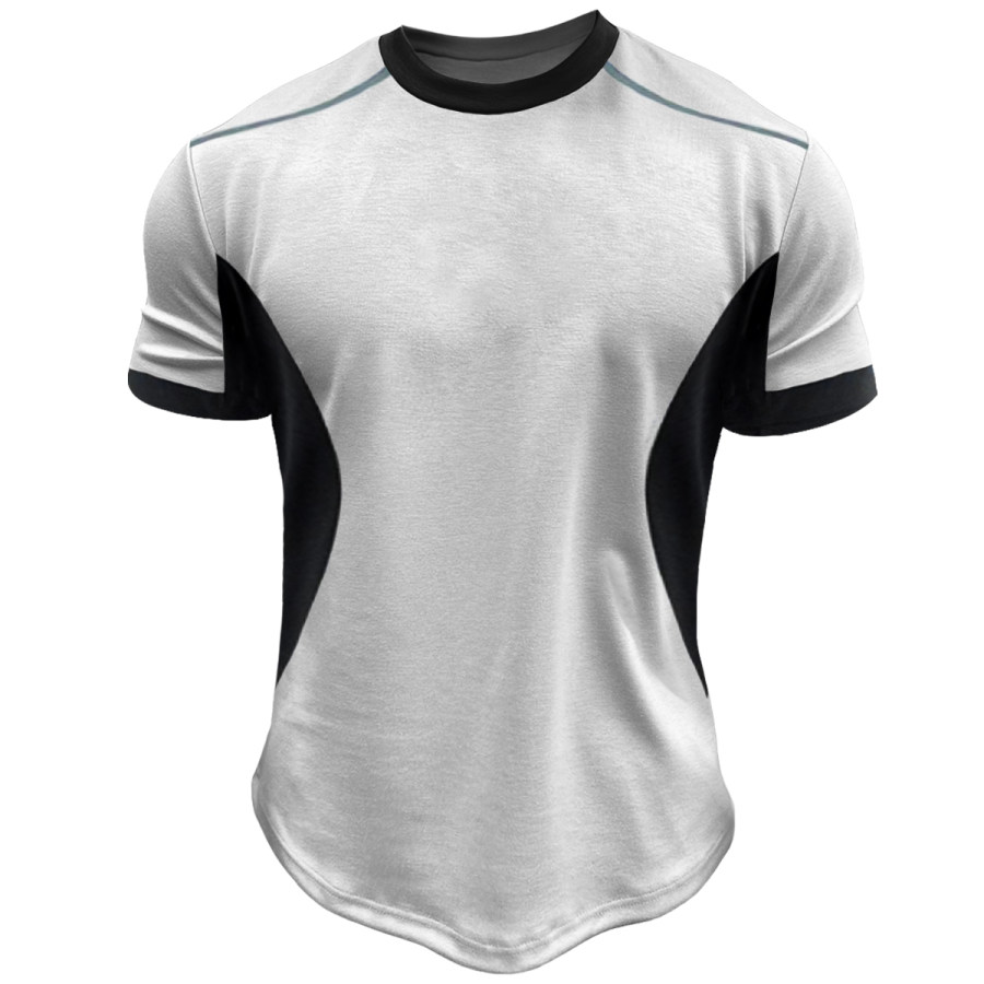 

Men's Retro Casual Short Sleeve T-shirt