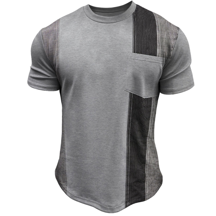 

Men's Vintage Pocket Short Sleeve T-Shirt