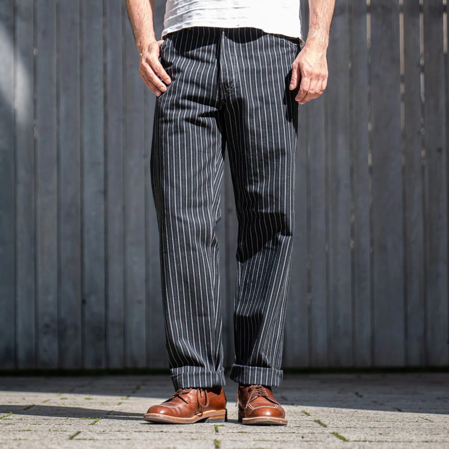 

Men's Vintage Classic Straight Work Trouser