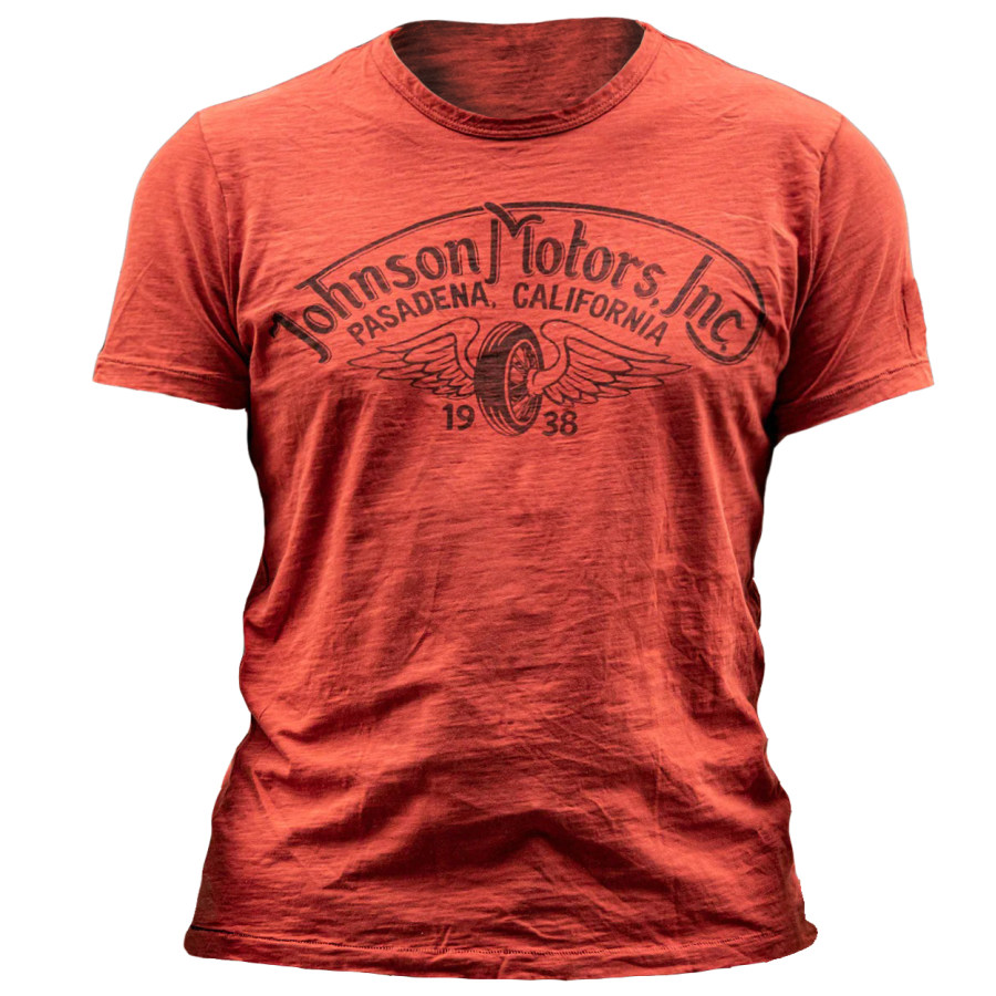 

Men's Vintage Johnson Motors 'Winged Wheel' T-Shirt