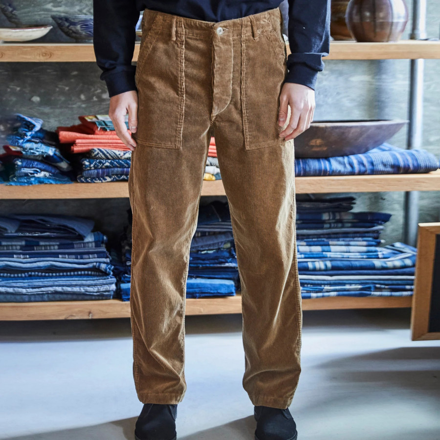 

Men's Vintage Straight Corduroy Lounge Pants