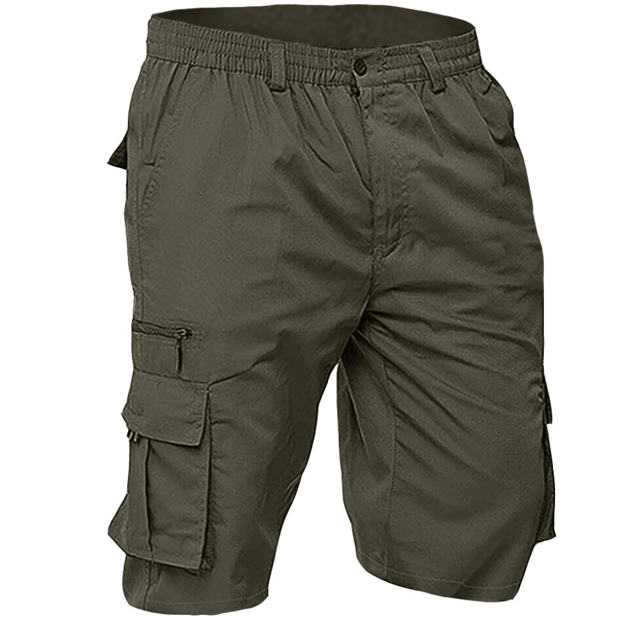 

Men's Outdoor Casual Multi-Pocket Loose Cargo Shorts