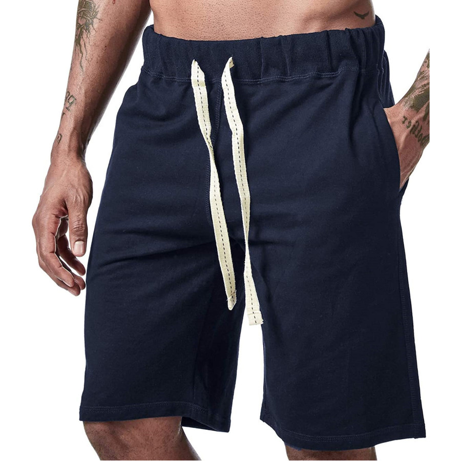 

Men's Casual Loose Drawstring Sports Shorts