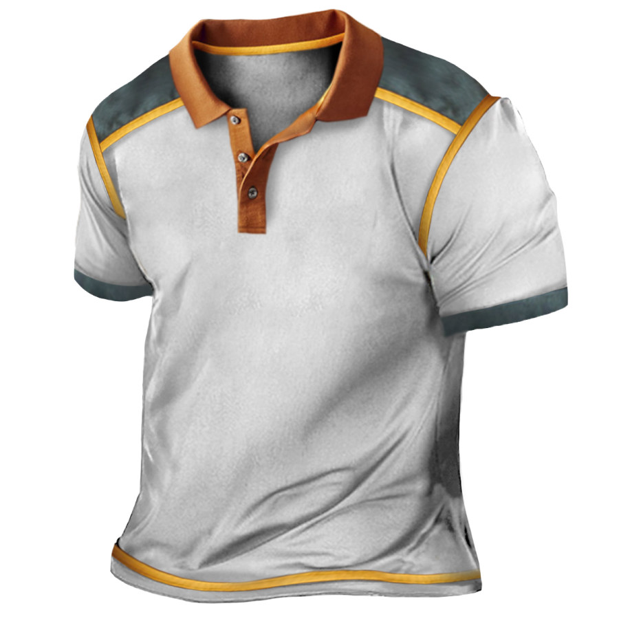 

Men's Retro Casual POLO Shirt