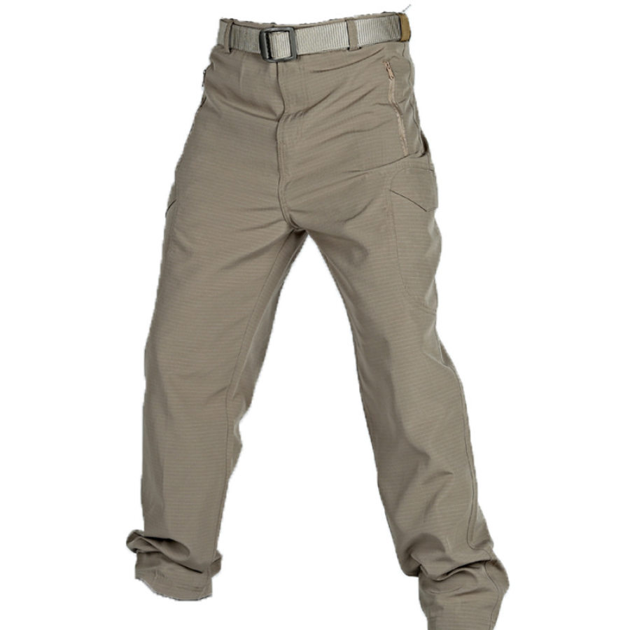 

Мужские многофункциональные карманные уличные быстросохнущие износостойкие тактические брюки