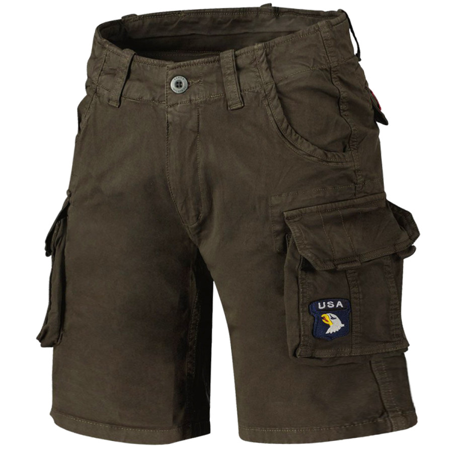 

Men's Vintage American Eagle Multi Pocket Cargo Shorts