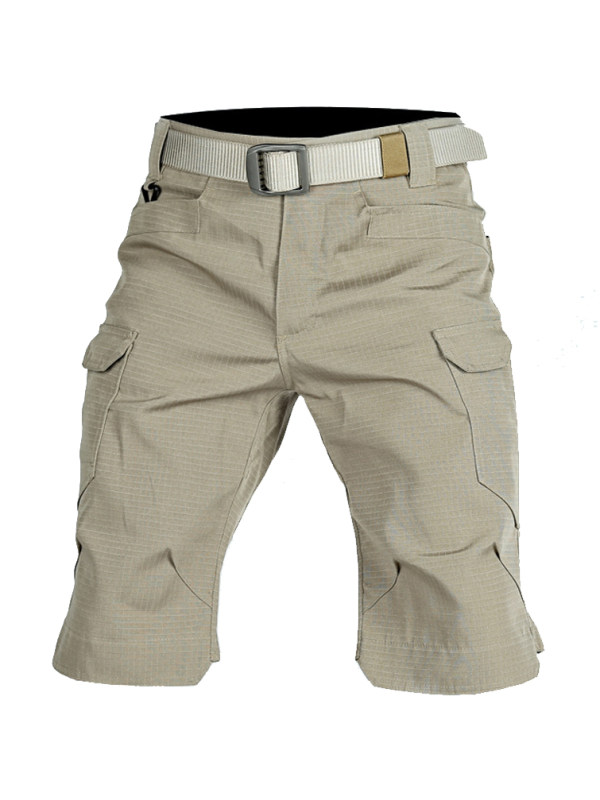 Men's Outdoor Loose Waterproof Multi-Pocket Cargo Tactical Shorts