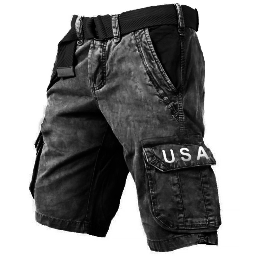 

Men's Outdoor American Elements Tactical Sports Training Shorts
