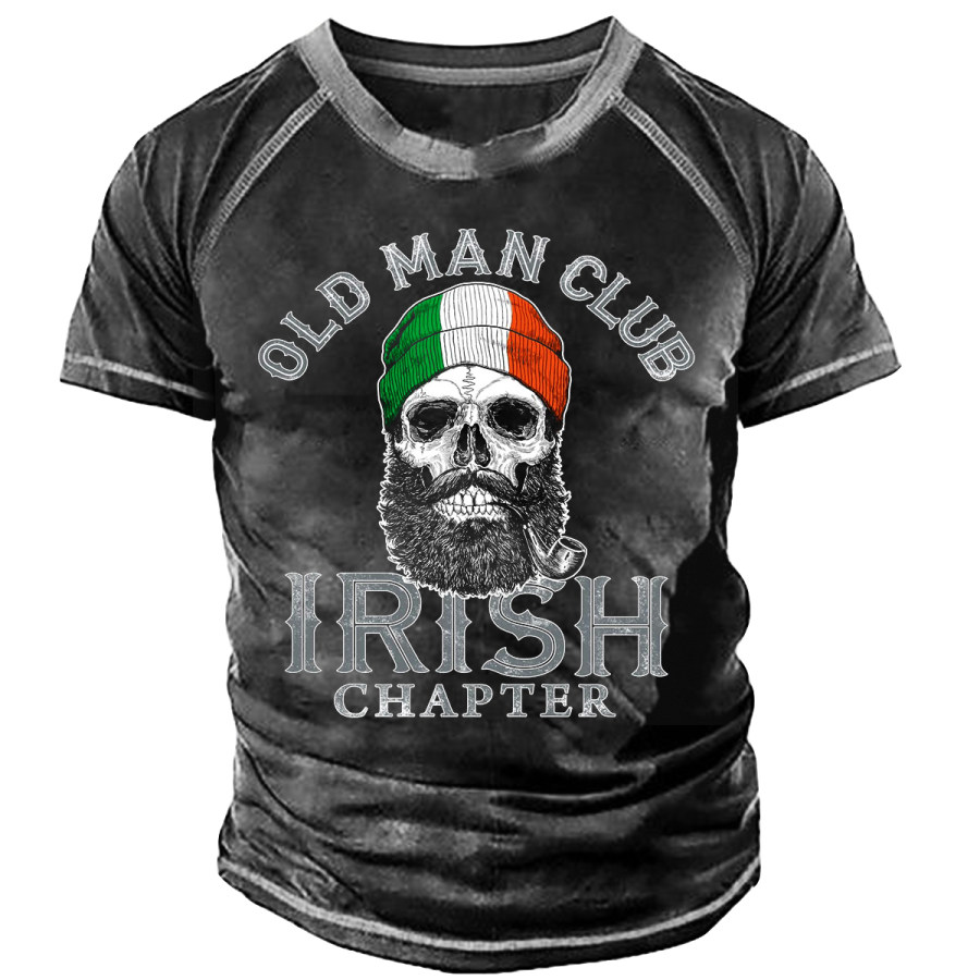 

Men's Vintage Old Man Short Sleeve T-shirt
