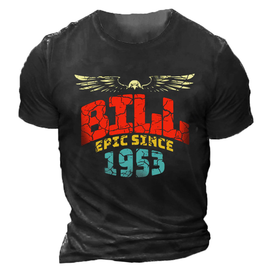 

Men's Vintage BILL EPIC SINCE 1953 Short Sleeve T-Shirt