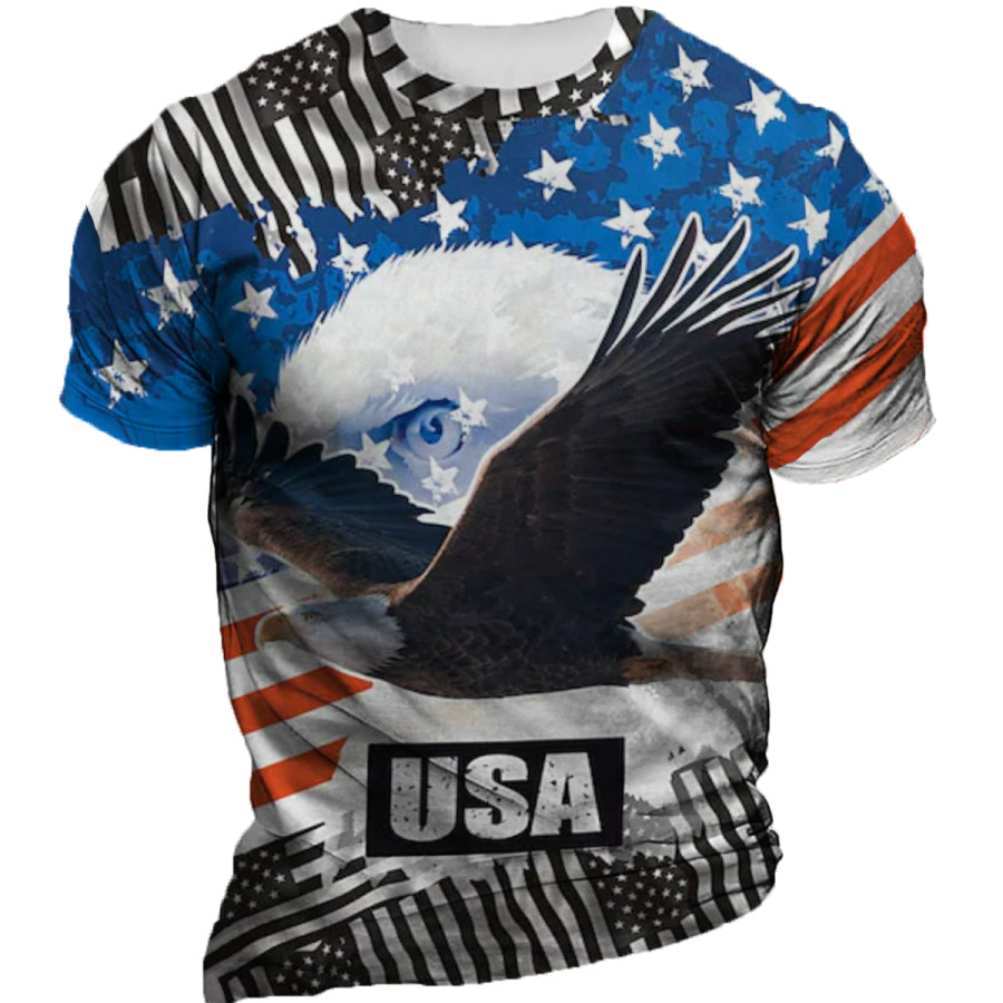 

Men's Vintage American Eagle Short Sleeve T-Shirt