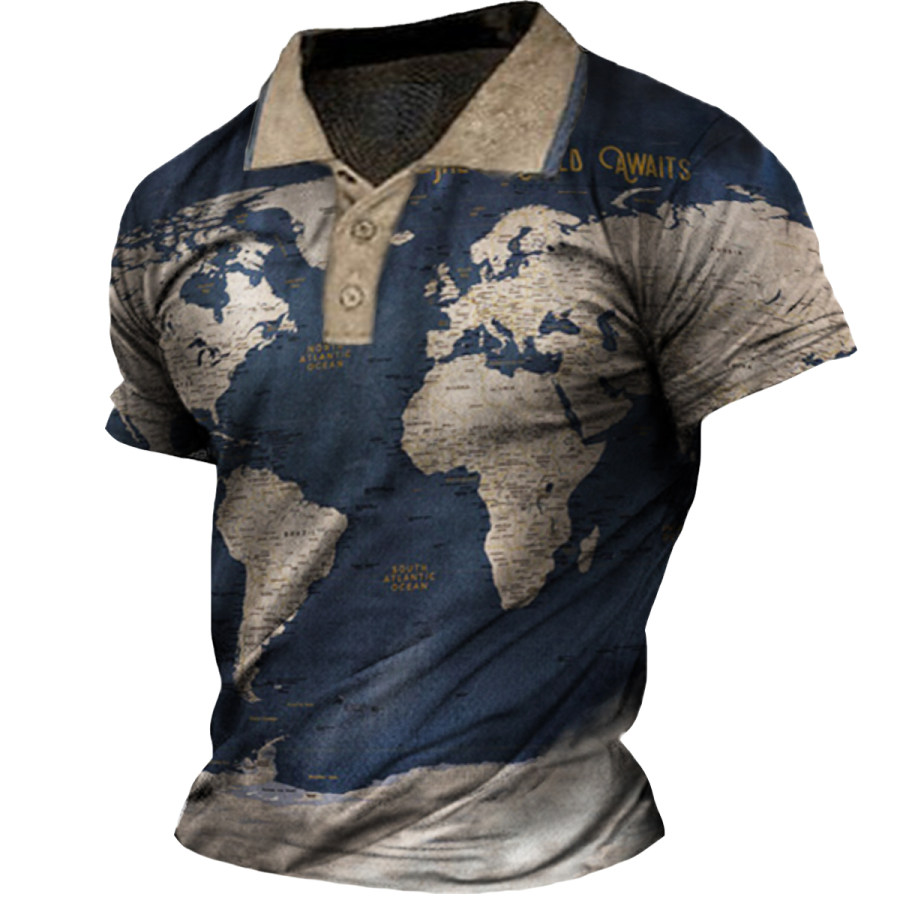 

Men's Vintage Nautical Short Sleeve T-Shirt