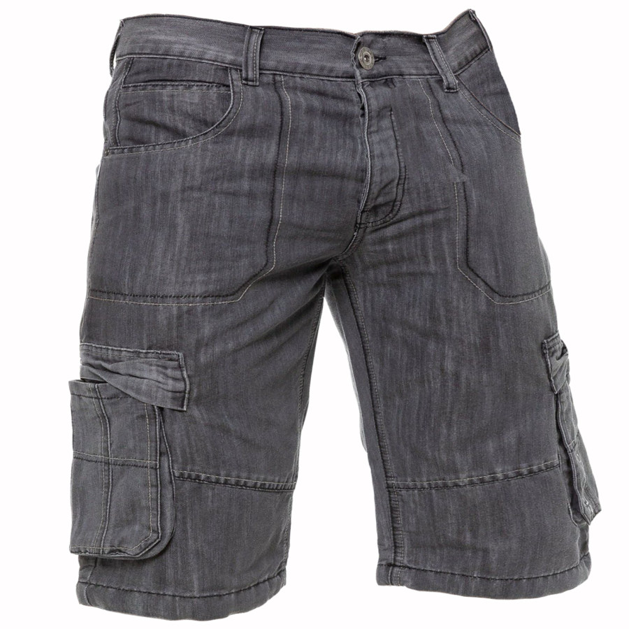 

Men's Outdoor Denim Durable Cargo Shorts