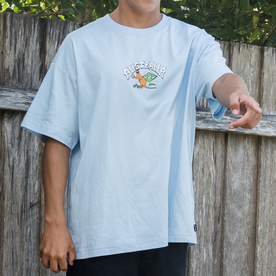 

Men's Australian Kangaroo Billabong Icon Surf T-Shirt