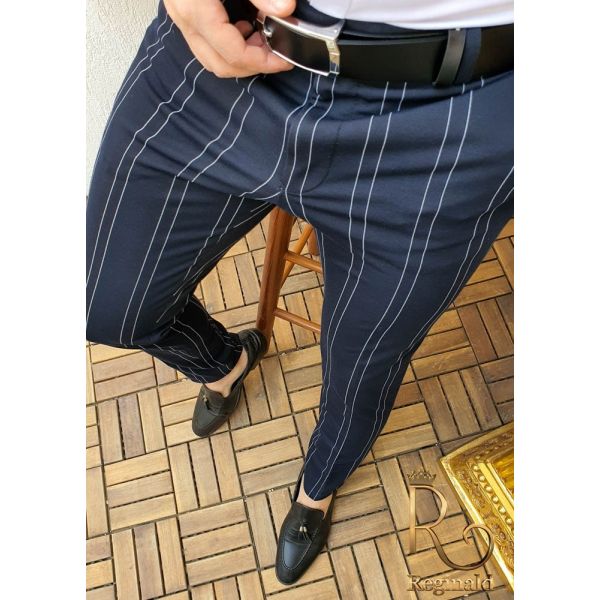 striped slacks