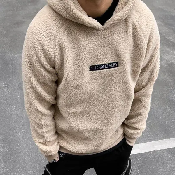 Men's Modern Long Sleeve Printed Colour Hoodie - Kalesafe.com 
