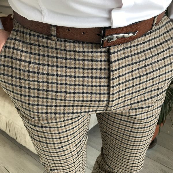 Mens fashion British style casual pants - Nikiluwa.com