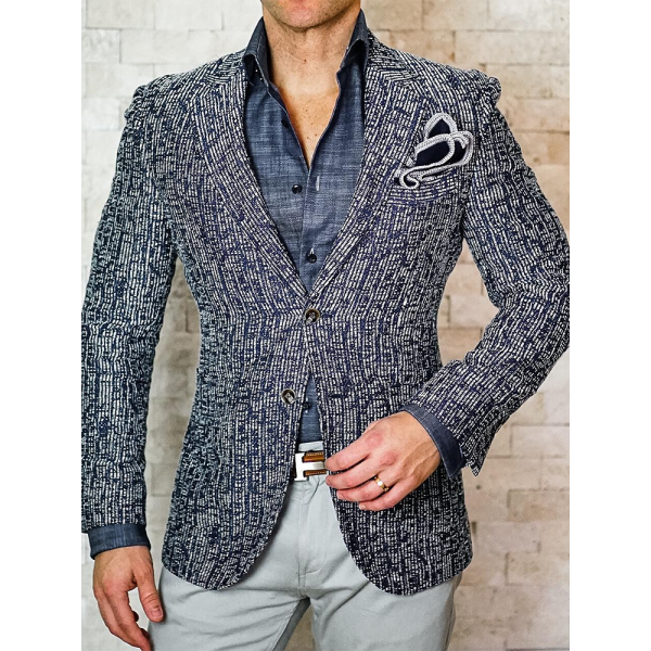 Men's fashion elegant suit jacket - salolist.com