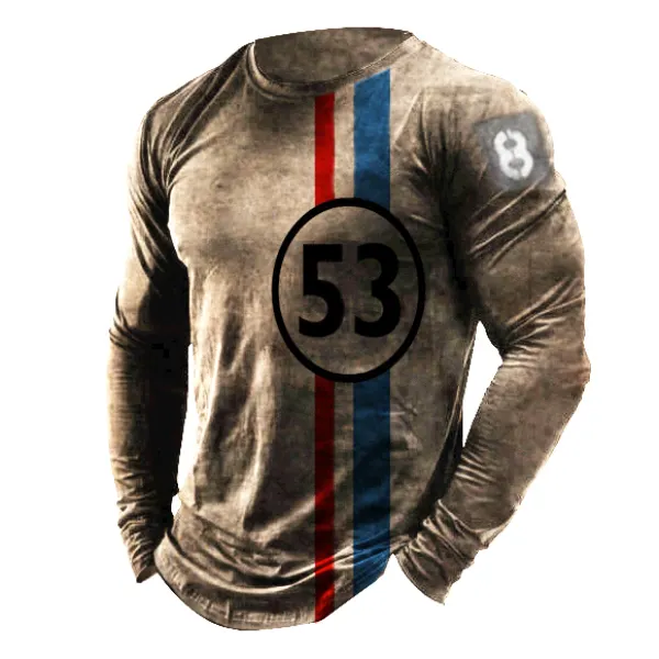 Mens Herbie Racing Livery Retro T-shirts - Chrisitina.com 