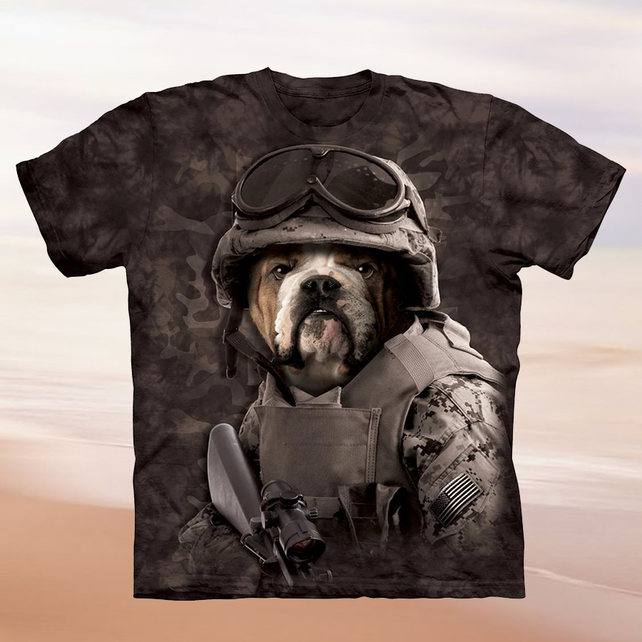 3d Dog Unisex Chic T-shirt
