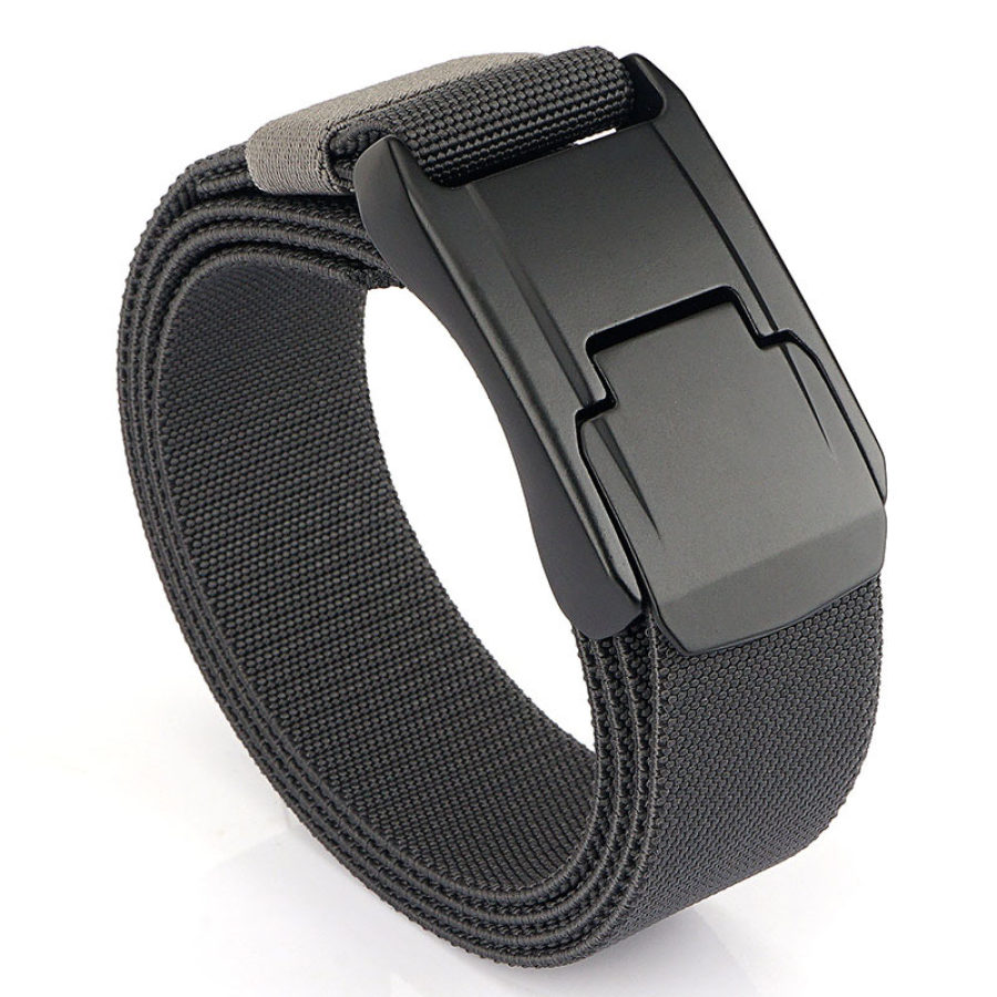 

Tactical Buckle Elastic Woven Belt
