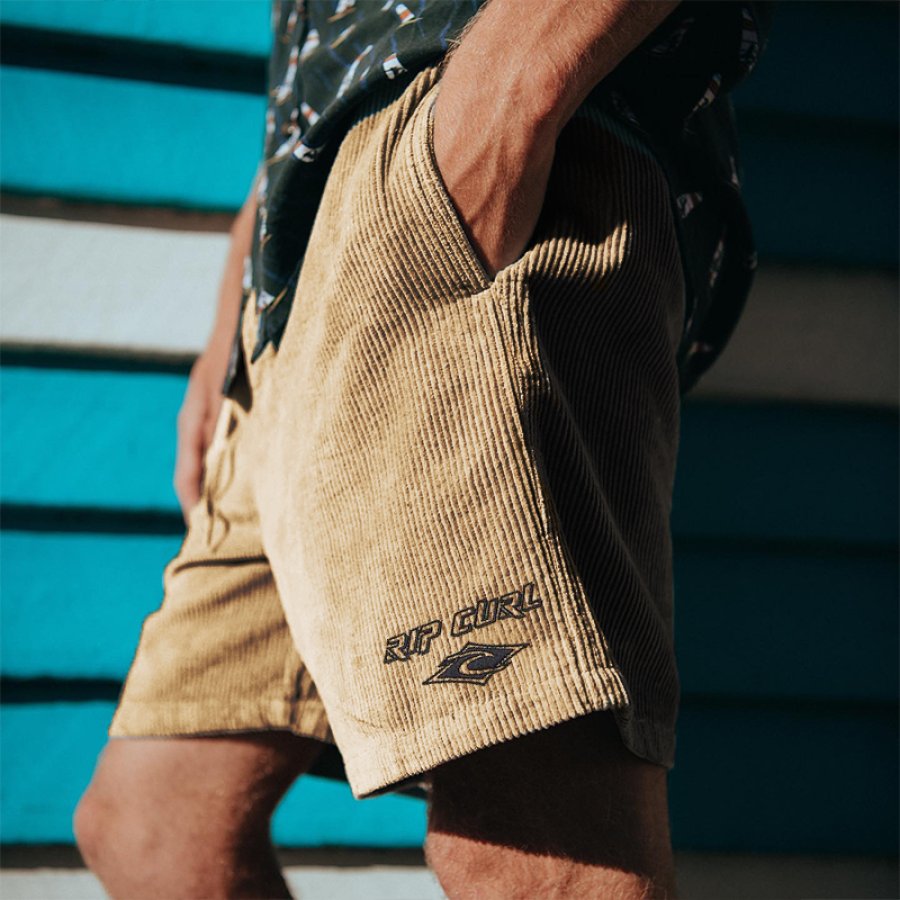 

Boardshort En Velours Côtelé Vintage « Rip Curl »