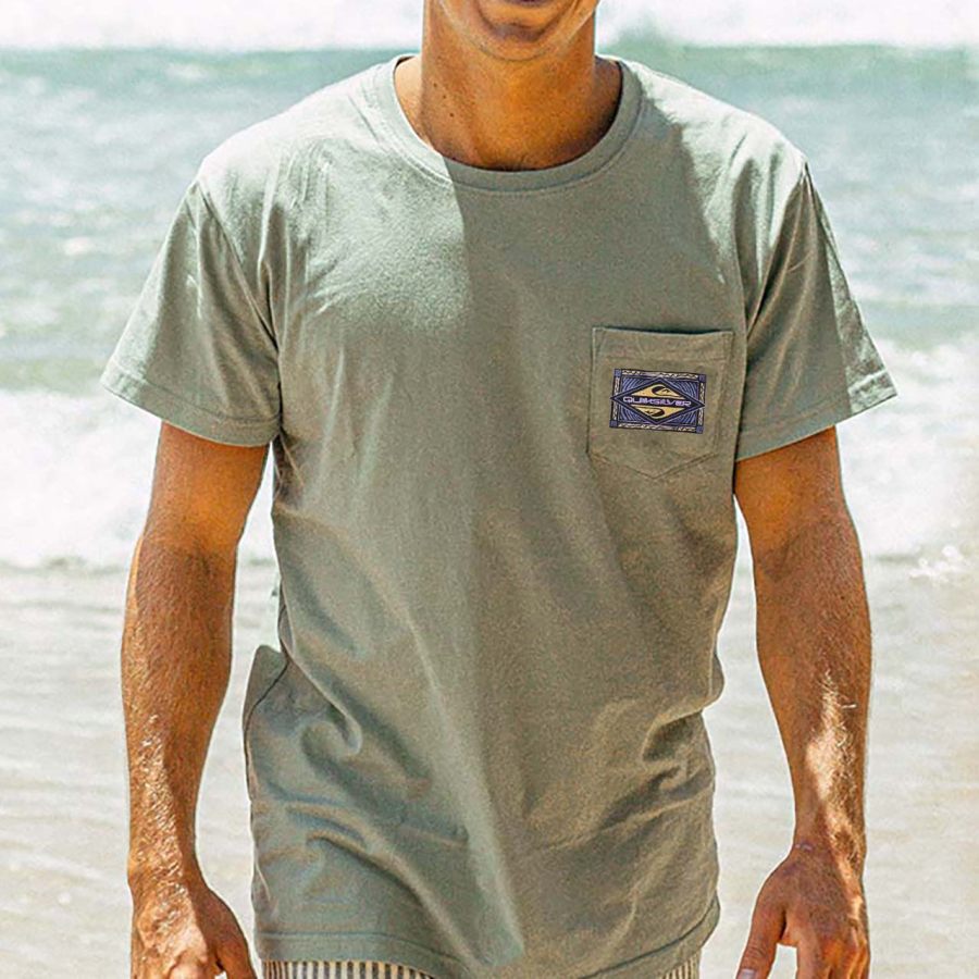 

Men's Surf Beach Casual Loose T-Shirt