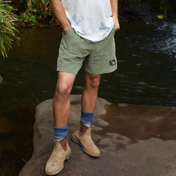 Quiksilver Corduroy Shorts Men's Surf Shorts Vintage Corduroy Shorts 5 ...