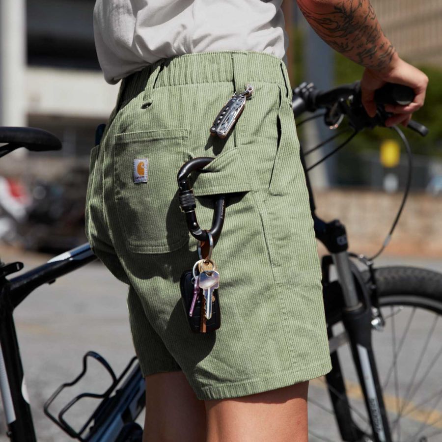 

Men's Carhartt Corduroy Shorts Vintage Surf Cargo Shorts Summer Daily 7 Inch Boardshorts