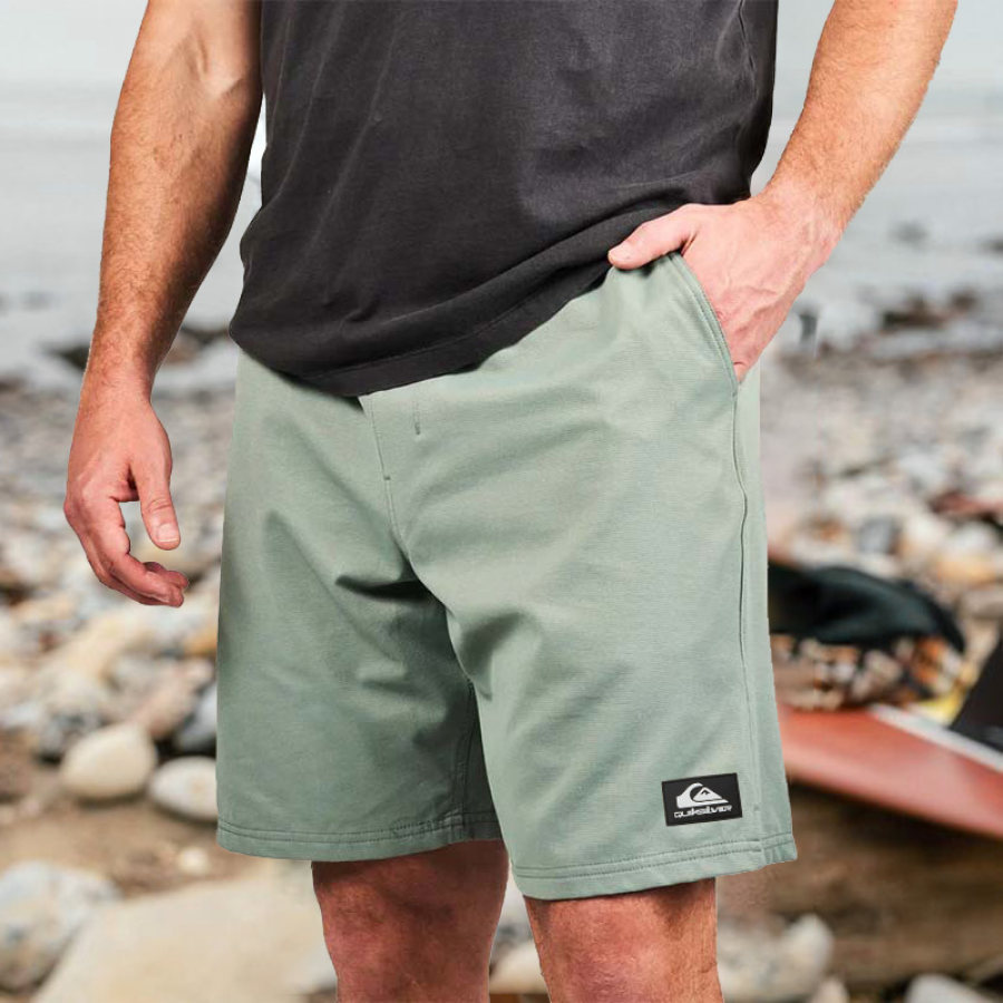 

Men's Shorts Beach Surf Shorts Retro Everyday Casual Shorts Green