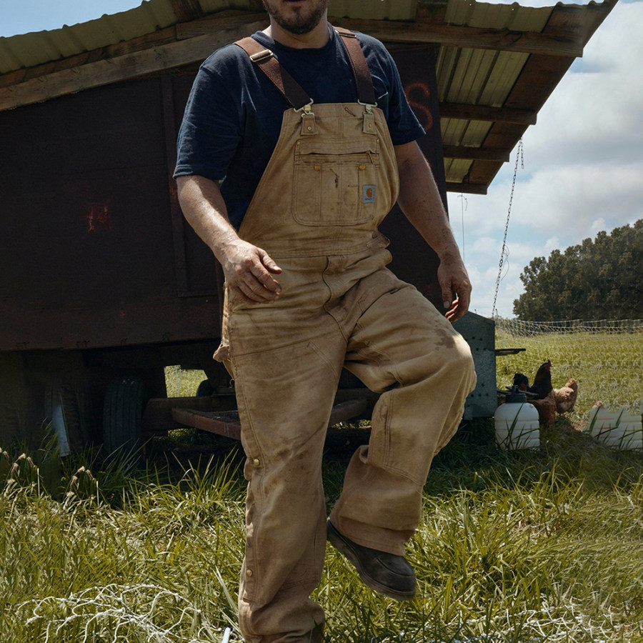 

Carhartt Unisex Vintage Overalls Suspenders Overalls