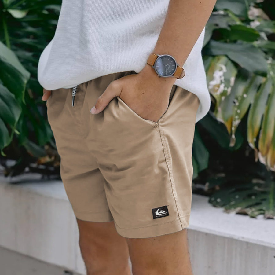 

Pantaloncini Da Uomo Pantaloncini Cargo Retrò Pantaloncini Semplici Da 5 Pollici Daily Casual Khaki