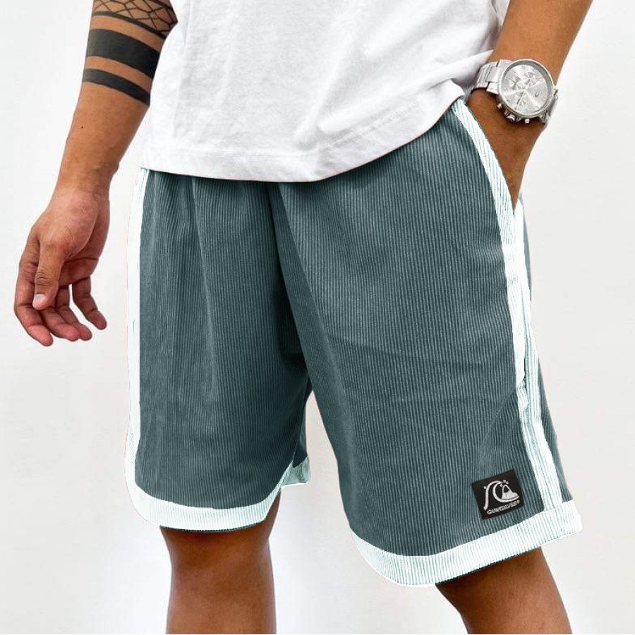 

Pantaloncini Casual Retrò Da Uomo