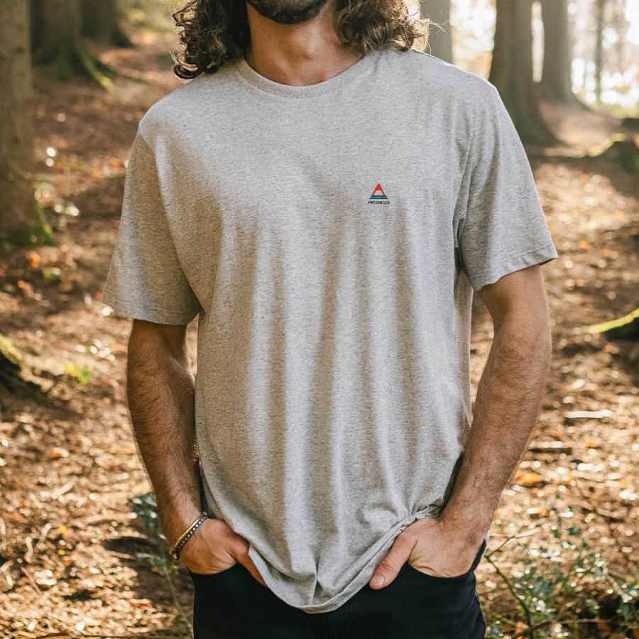 

Men's Casual Logo Print Short Sleeve T-Shirt