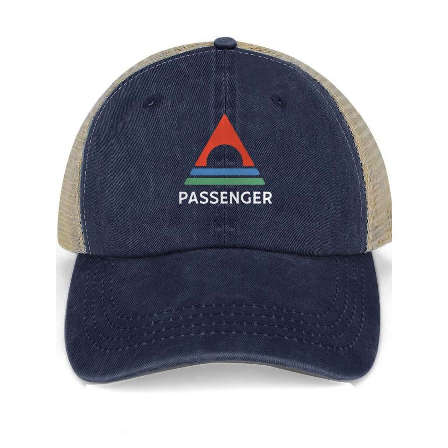 

Chapeau De Soleil En Maille De Coton Délavé Vintage Passenger Cap Navy