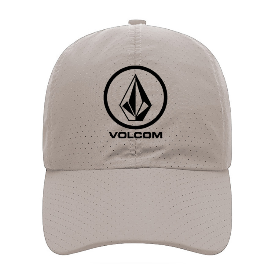 

Volcom Moisture Wicking Mesh Breathable Solid Color Cap Sports Sun Hat