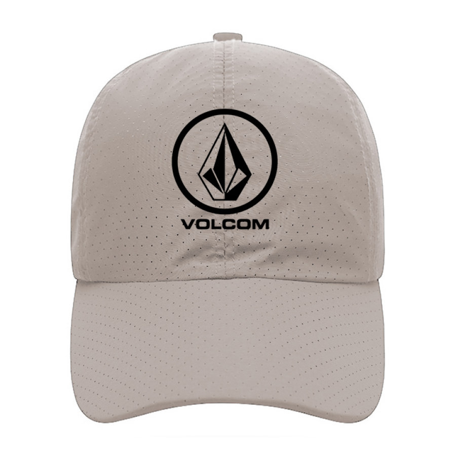 

Volcom Влагоотводящая сетчатая дышащая сплошная цветная кепка Спортивная шляпа от солнца