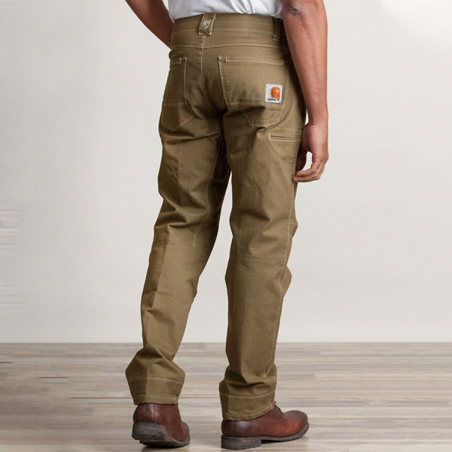 

Pantaloni Cargo Multitasche Da Uomo Vintage In Twill Di Cotone