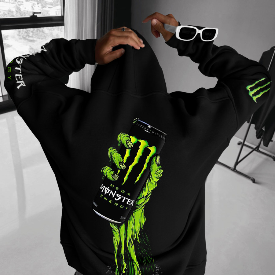 

Толстовка Oversize Monster Energy